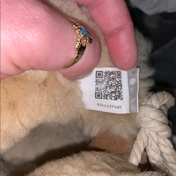 Womans UGG Nautical Tie/Rope Super Condition Sz 8 - Picture 6 of 6